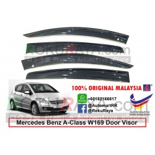 Mercedes Benz A-Class W169 2004-2012 AG Door Visor Air Press Wind Deflector (Big 12cm Width)